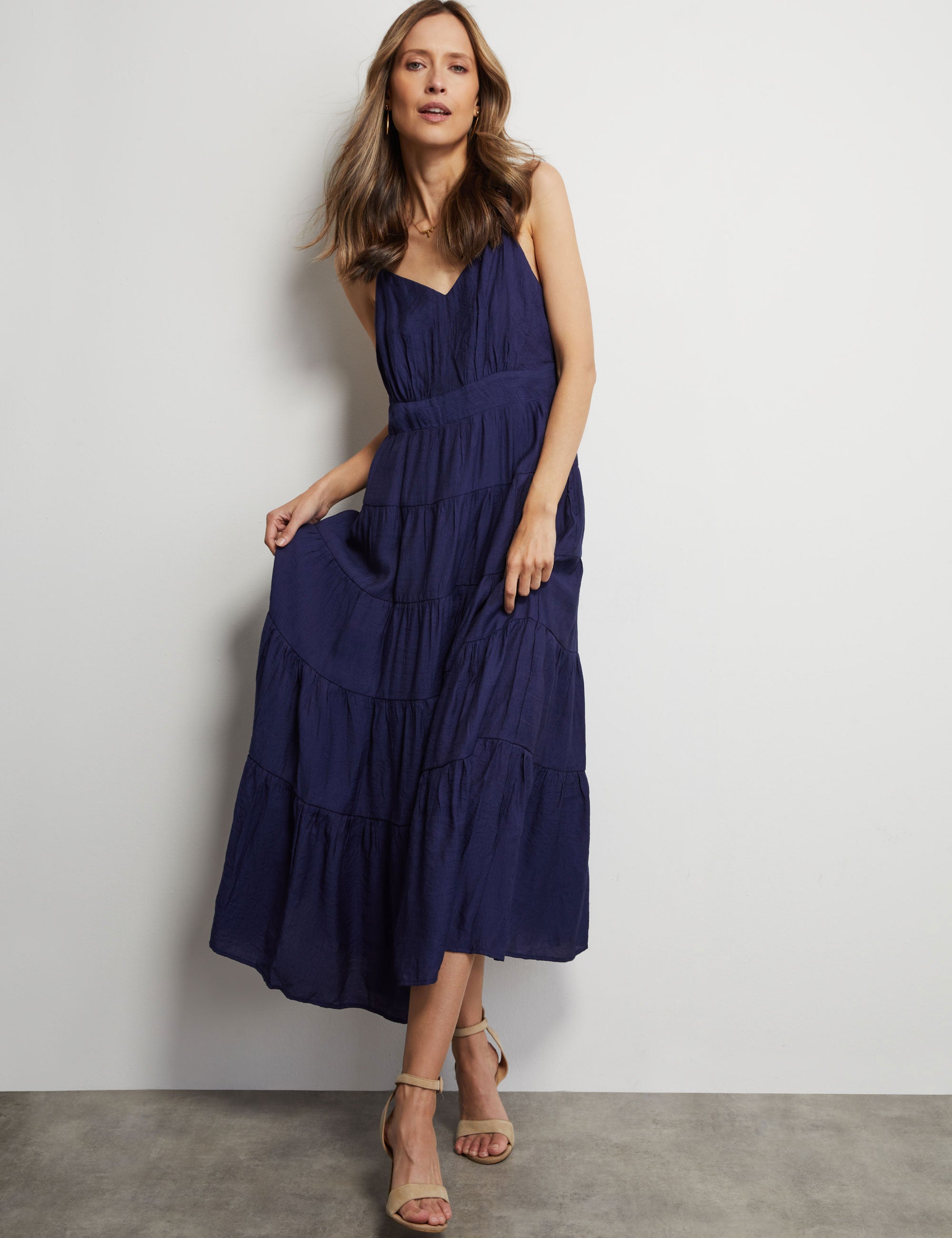 Liz Jordan Tiered Maxi Dress | EziBuy Australia