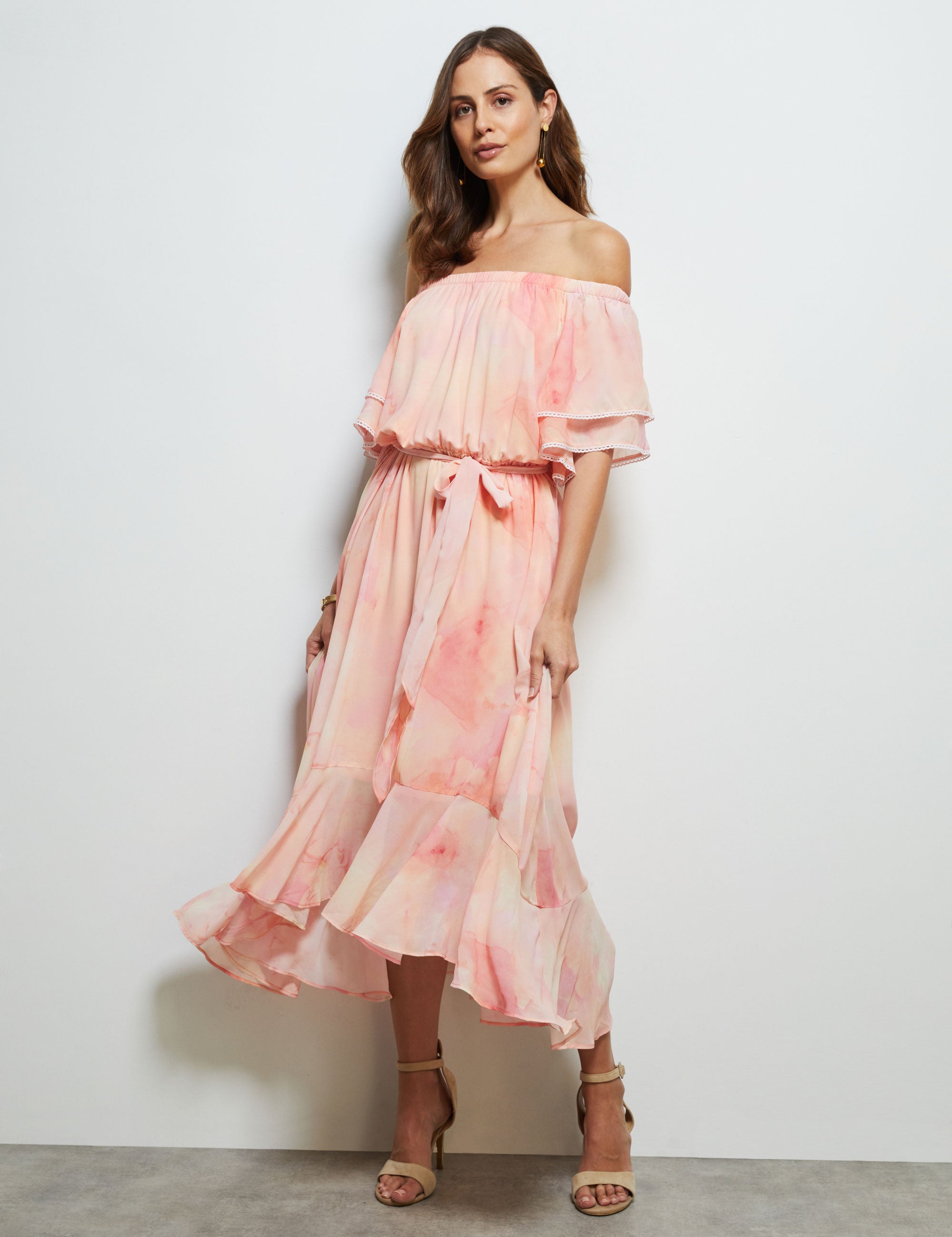 Liz Jordan Off Shoulder Dress | EziBuy Australia