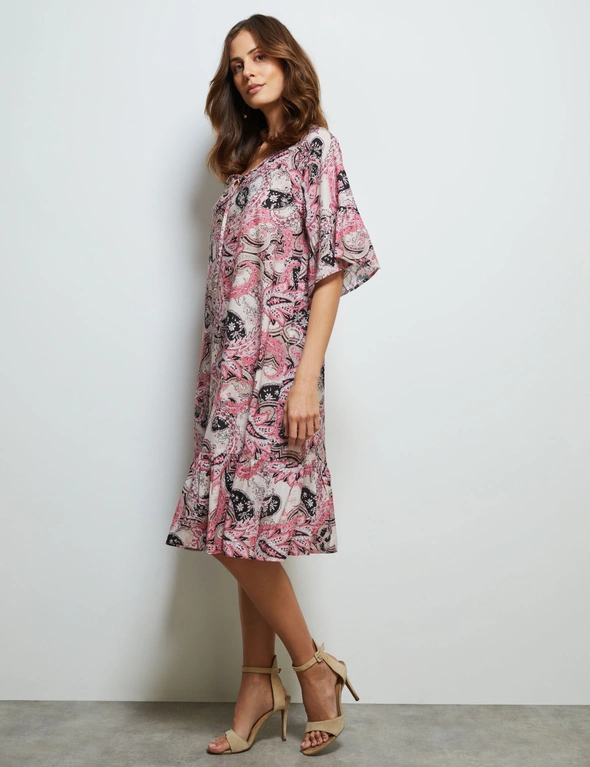Liz Jordan Kaftan Print Dress, hi-res image number null