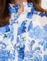 Liz Jordan Frill Floral Shirt, hi-res