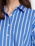 Liz Jordan Cotton Stripe Shirt, hi-res