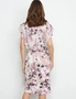 Liz Jordan Overlay Print Dress, hi-res