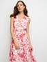 Liz Jordan V-Neck Print Dress, hi-res