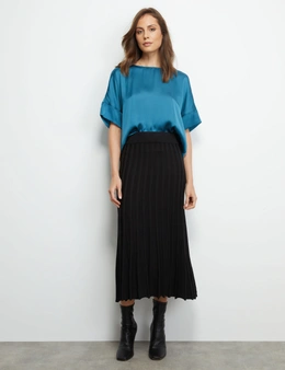 Liz Jordan A-Line Knit Skirt
