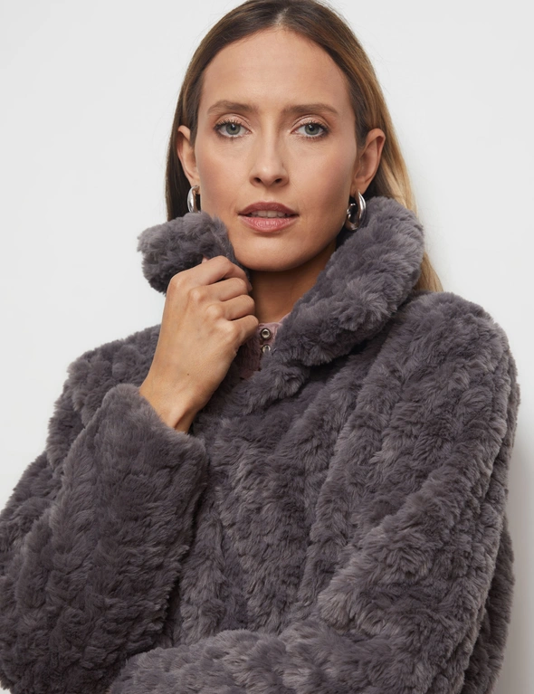 Liz Jordan Faux Fur Coat, hi-res image number null