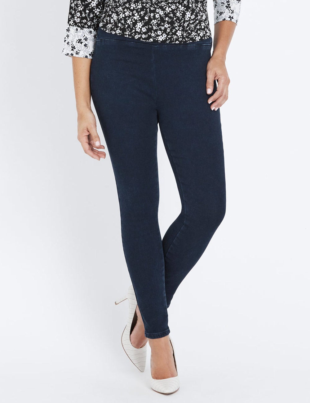 Millers Full Length Wide Panelled Luxe Denim Jegging | Crossroads