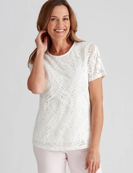 Millers Short Sleeve Lace Top