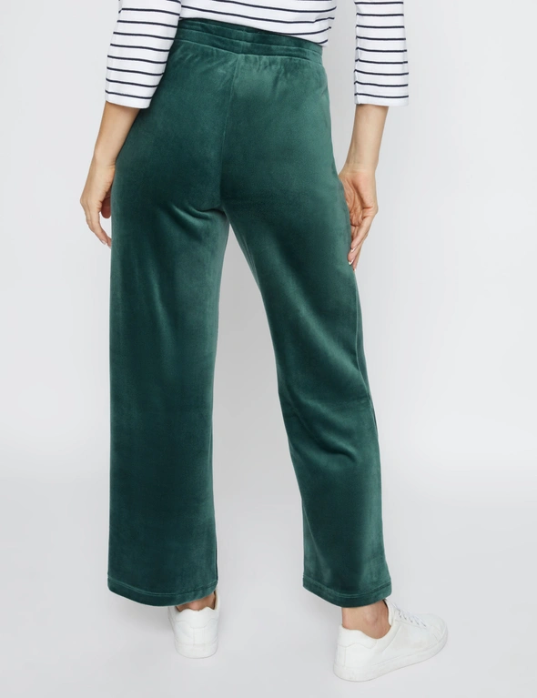 Millers Full Length Pintucked Front Pull On Velour Leisure Pamt, hi-res image number null