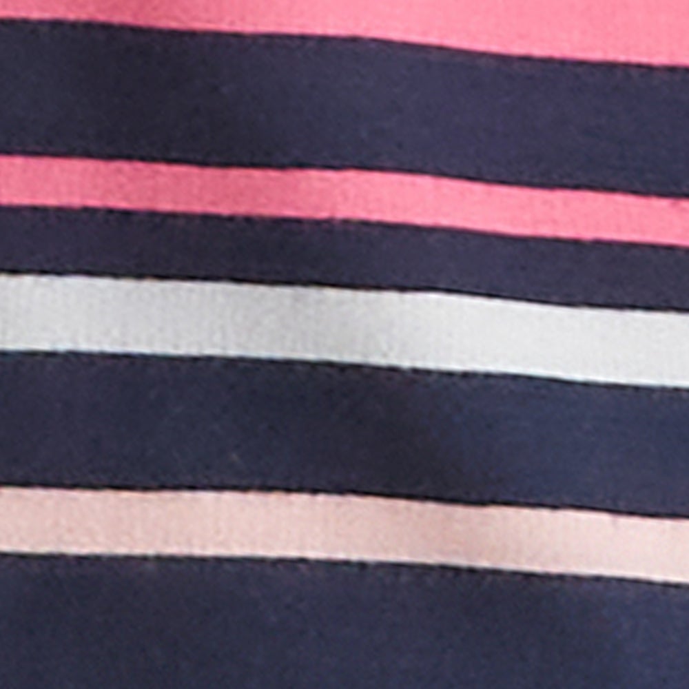 NAVY PINK STRIPE