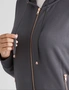 Millers Long Sleeve Brushed Zipped Through Hooded Jacket, hi-res