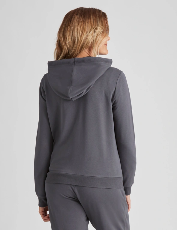 Millers Long Sleeve Brushed Zipped Through Hooded Jacket, hi-res image number null