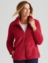 Millers Long Sleeve Teddy Coral Fleece Zipped Through Jacket, hi-res