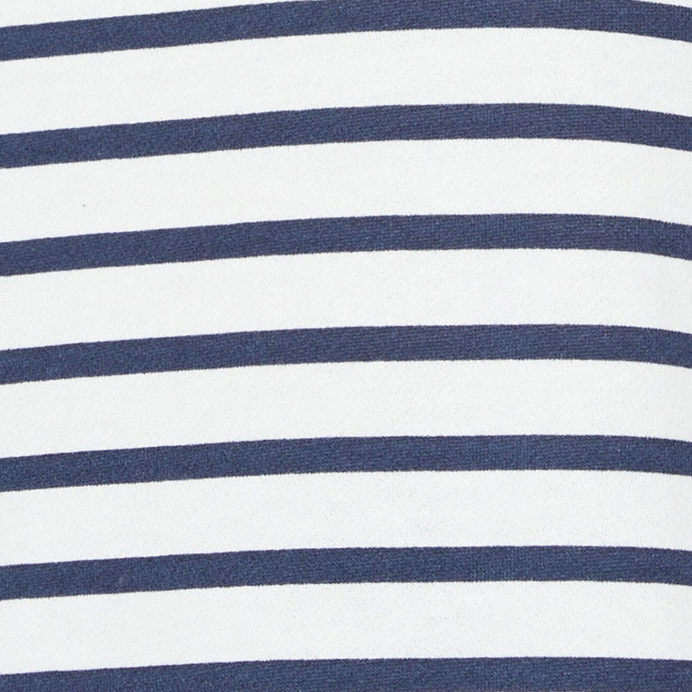 WHITE NAVY STRIPE