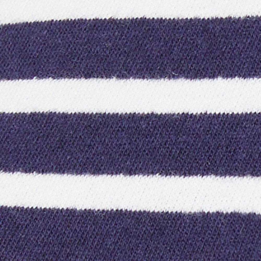 NAVY/WHITE STRIPE