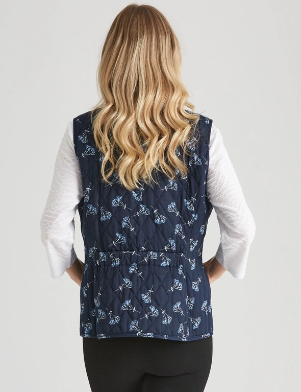 Millers Sleeveless Printed Jersey Vest, hi-res image number null