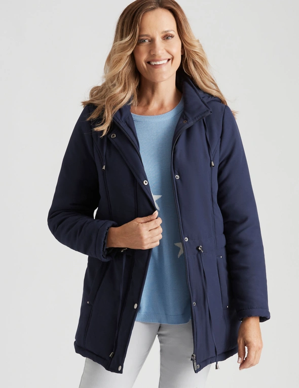 MILLERS LONG SLEEVE ANORAK WITH SUEDED FINISH JACKET | W Lane
