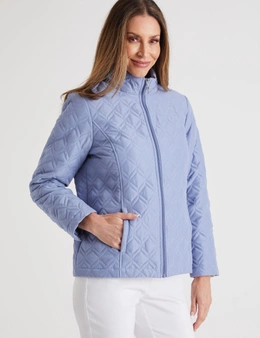 Millers Long Sleeve Fancy Quilted Puffer Jacket