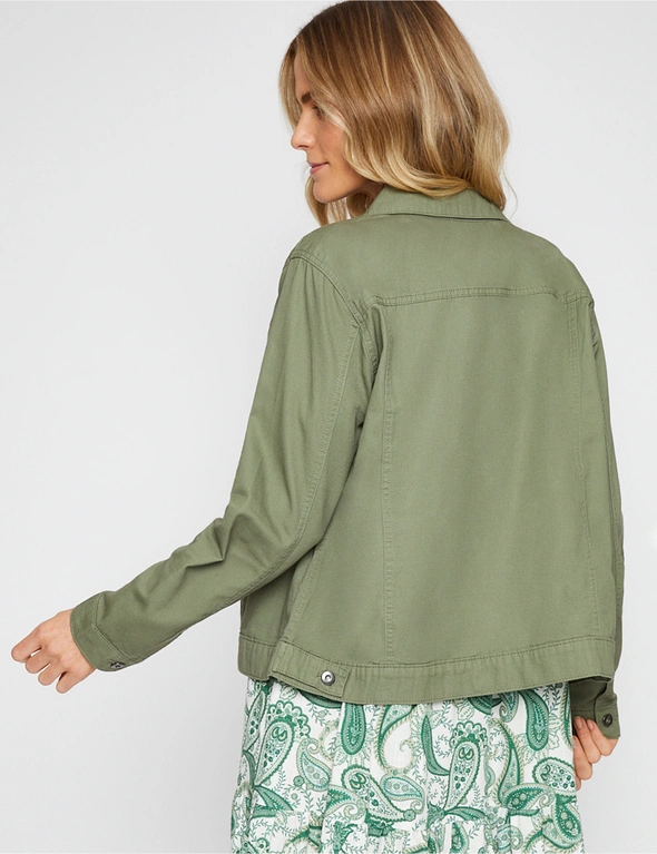 CHAMBRAY JACKET, hi-res image number null