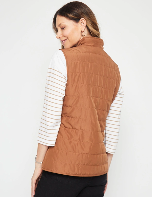 Millers Sleeveless Lightweight Quilted Vest, hi-res image number null