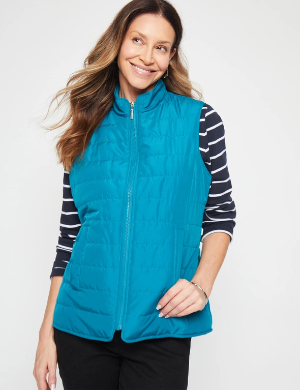 Millers Sleeveless Lightweight Quilted Vest, hi-res image number null