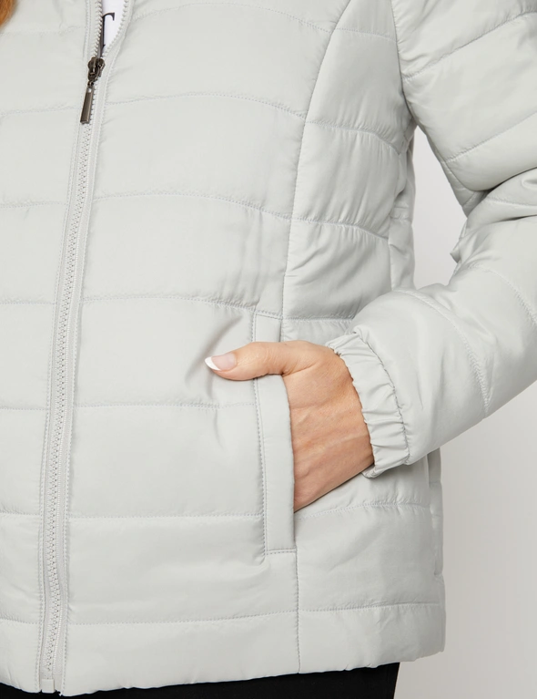 Millers Long Sleeve Quilted Puffer Jacket, hi-res image number null