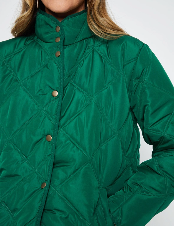 Millers Longline Fashion Puffer Jacket, hi-res image number null