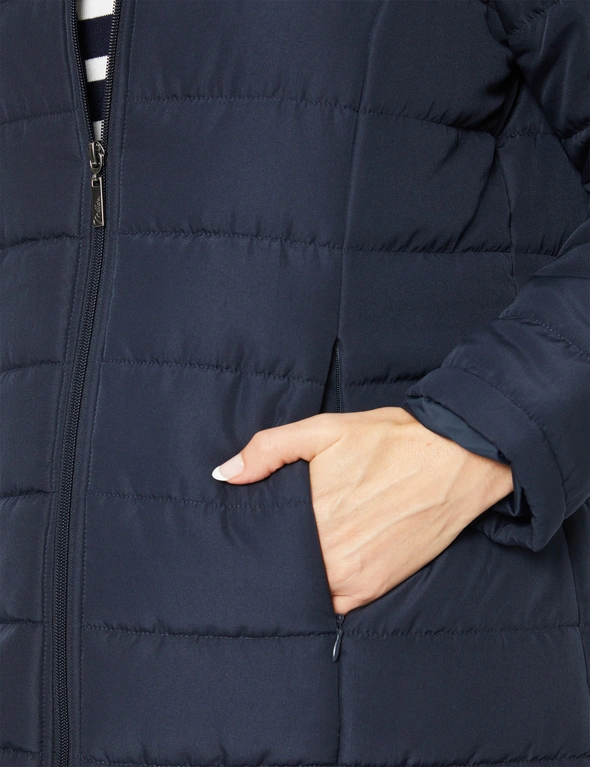 Millers Long Sleeve Longline Puffer Jacket, hi-res image number null