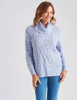 Millers Cable Cowl Jumper