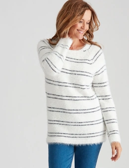 Millers Stripe Feather Knit
