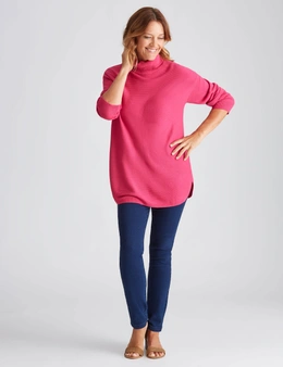 Millers Supersoft Rib Roll Neck