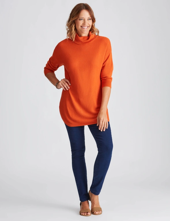Millers Supersoft Rib Roll Neck, hi-res image number null