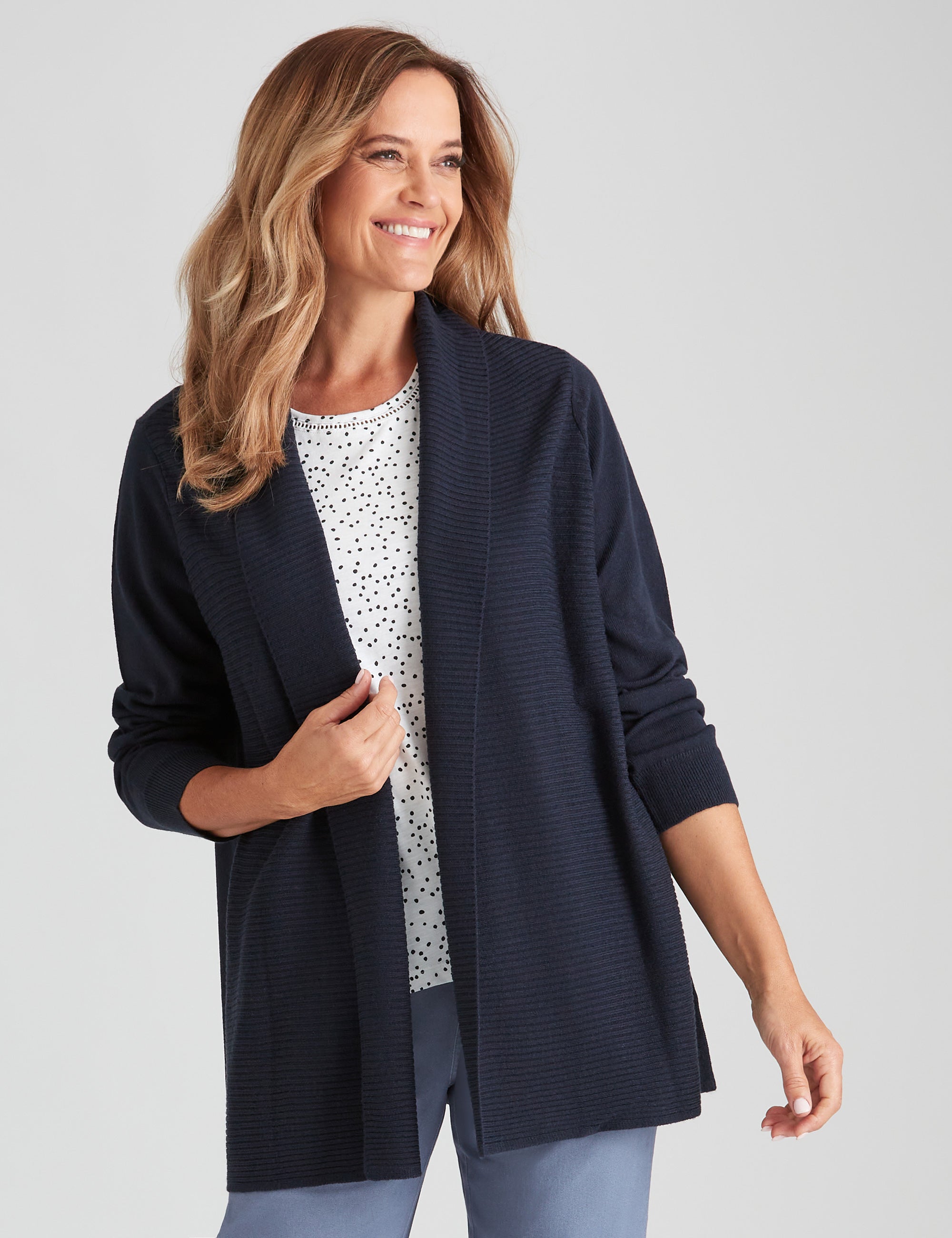 MILLERS LONG SLEEVE SUPER SOFT CARDIGAN | EziBuy Australia