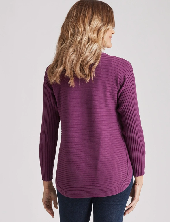 Millers Long Sleeve Zipped Neck Jumper, hi-res image number null