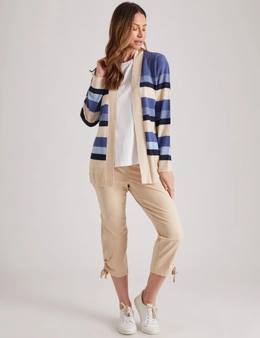 Millers Long Sleeve Supersoft Stripe Cardigan