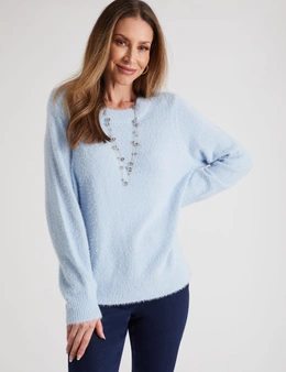 Millers Long Sleeve Feather Jumper