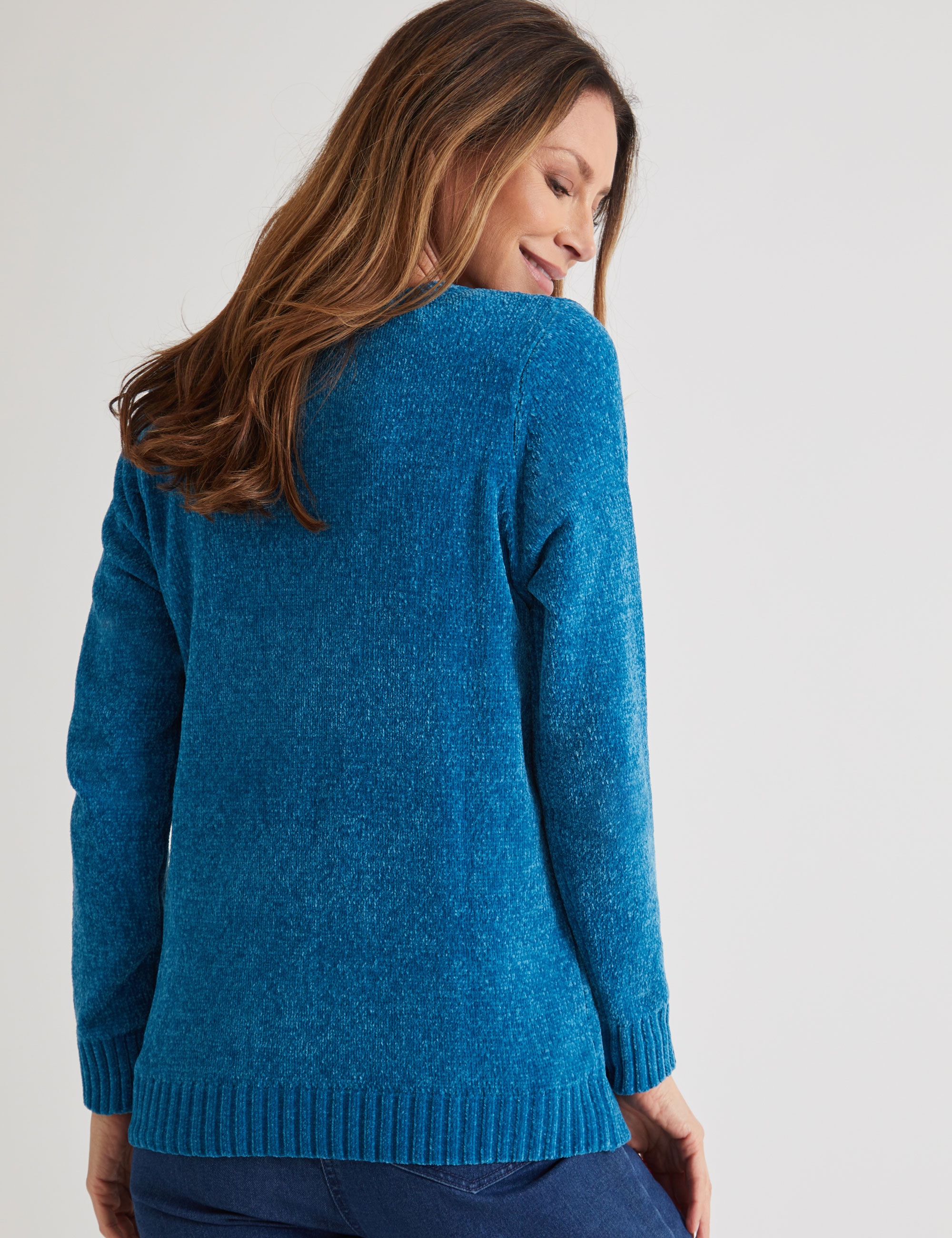 Womens 2024 chenille jumper