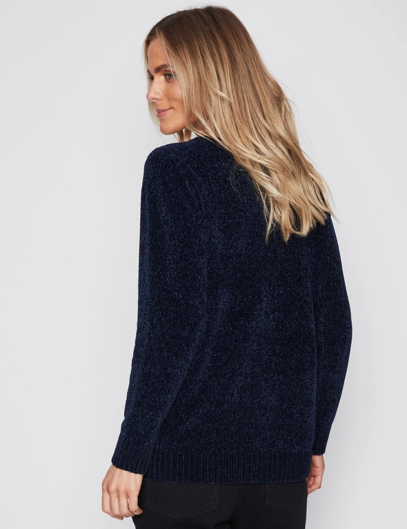 Millers Long Sleeve Cable Chenille Jumper, hi-res image number null