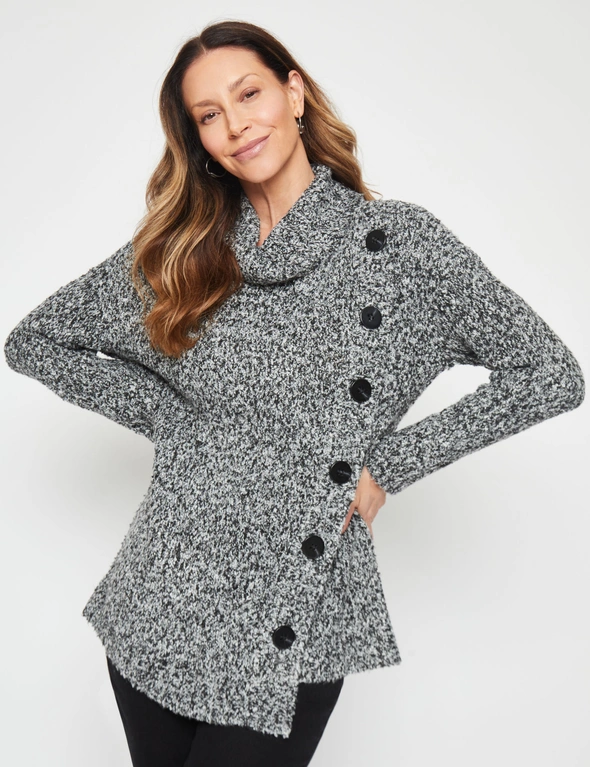 Millers Long Sleeve Button Detail Tunic, hi-res image number null