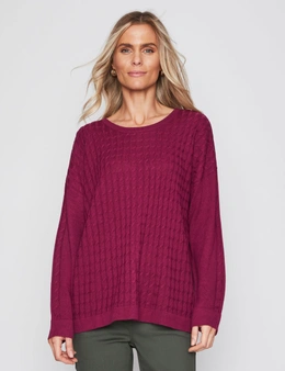 Millers Long Sleeve Textured Front Jumper