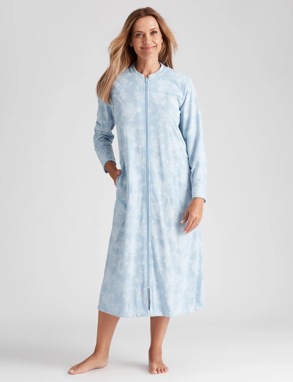 Millers Printed Zipped Front Robe, hi-res image number null
