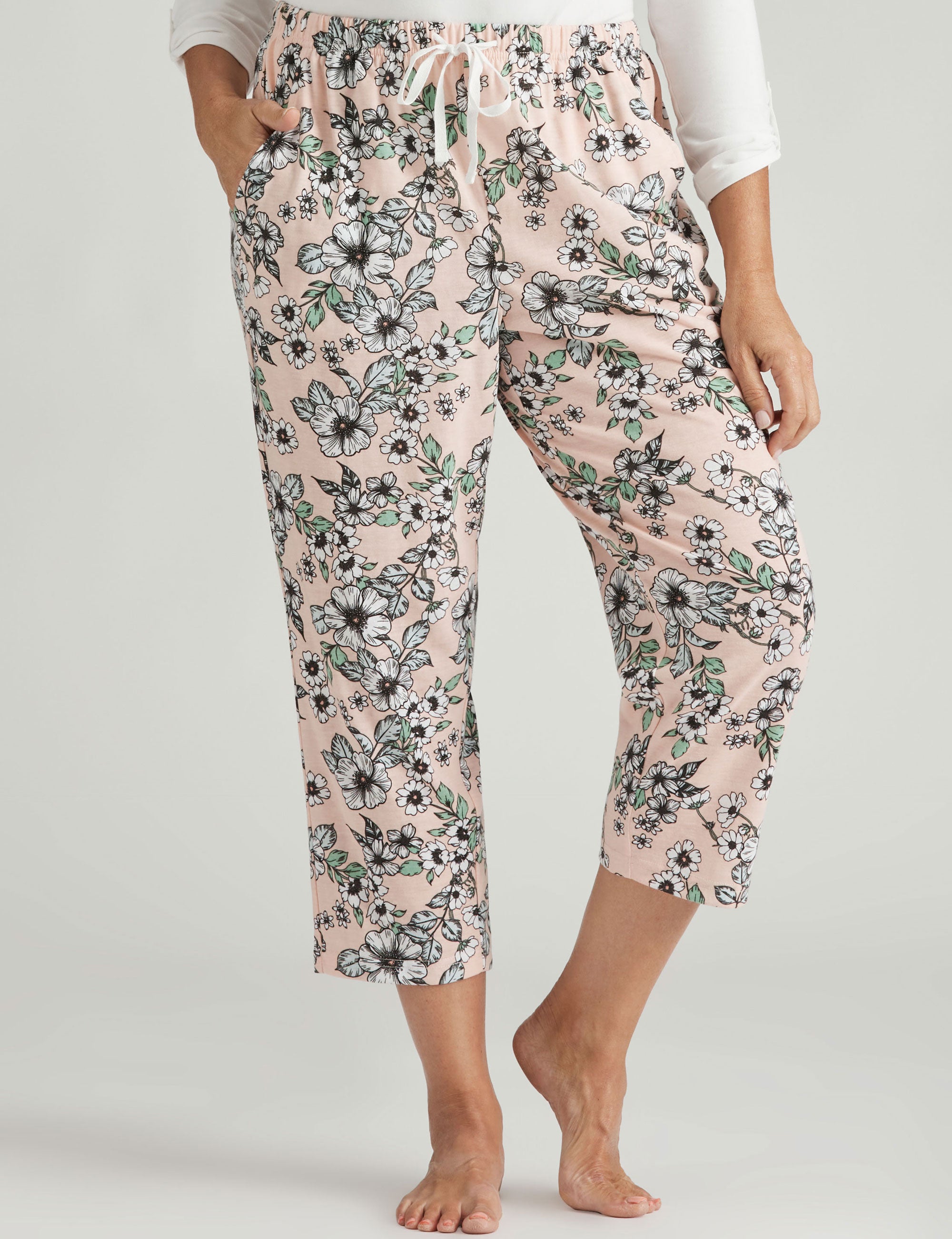 Millers Crop All Over Printed Pyjama Bottoms | EziBuy Australia