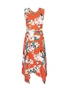 Millers Sleeveless Hanky Hem Floral Midi Dress, hi-res