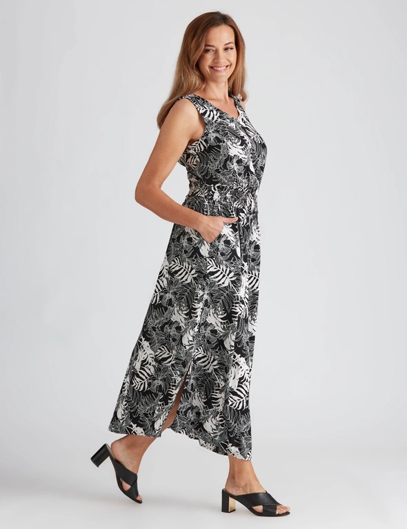 Millers Printed Rayon Maxi Dress, hi-res image number null