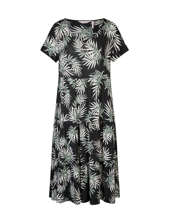 Millers Short Sleeve Tiered Maxi Dress, hi-res image number null