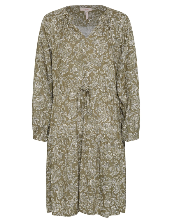 Millers Long Sleeve Printed Midi Dress | W Lane