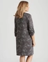 Millers Long Sleeve Brushed Midi With Zipped Front Dress, hi-res