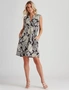 Millers Sleeveless Knee Length Dress with Puff Print, hi-res