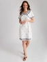 Millers Embroidered Cotton Slub Dress, hi-res