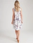 Millers Linen Blend Printed Notch Neck Dress, hi-res