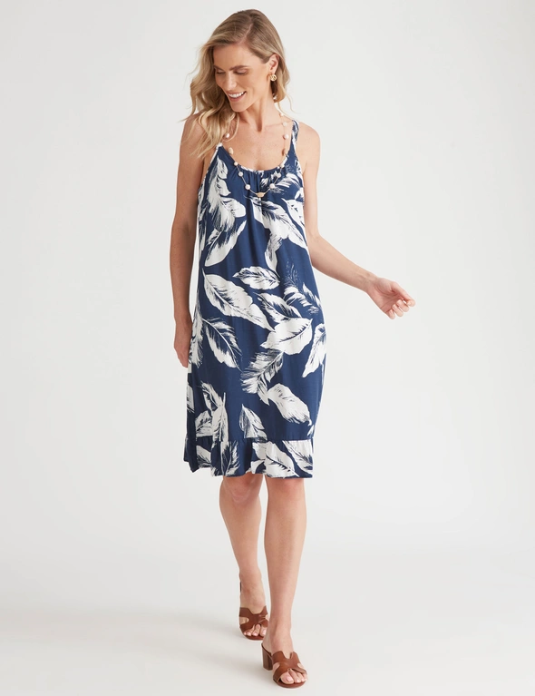 Millers Knee Length Rayon Strappy Dress, hi-res image number null